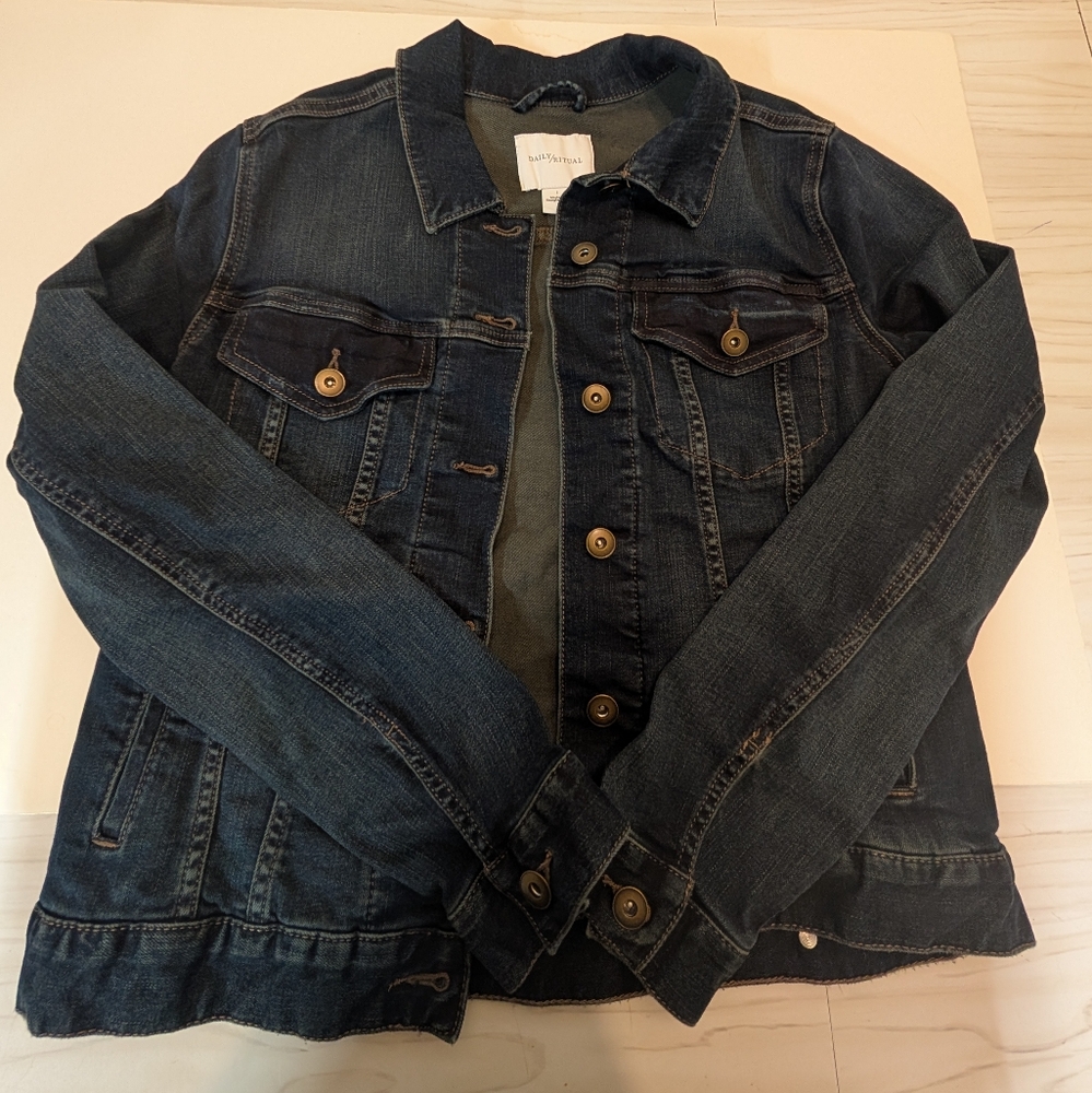 Dark Blue Denim Jacket